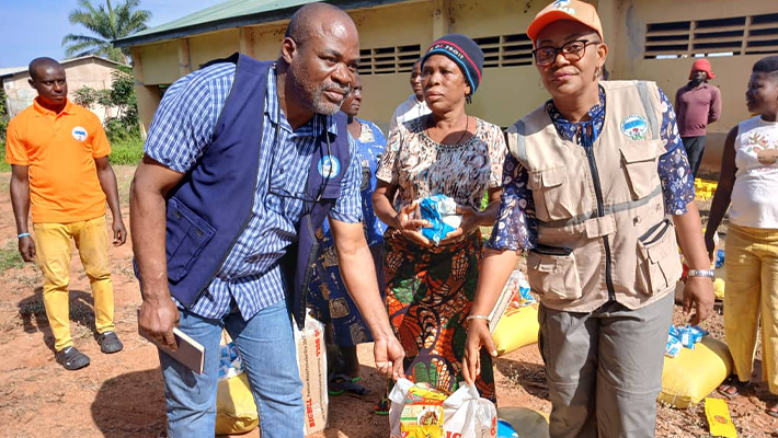 National Emergency Management Agency Delivers Relief Materials to Fire Victims in Cross River State