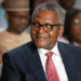 Aliko Dangote Dismisses Rift Claims with Tony Elumelu, Refutes Funding Allegations