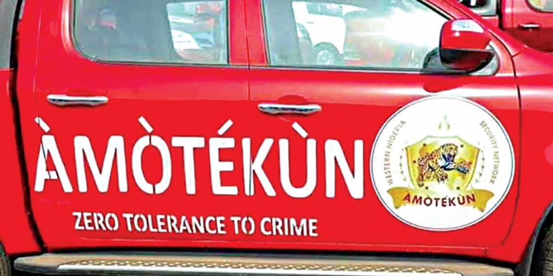 AMOTEKUN ARRESTS FATHER, THREE SONS, OTHERS OVER ALLEGED CRIMINAL ACTIVITIES IN ONDO AS SECURITY CRACKDOWN INTENSIFIES