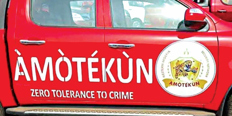 AMOTEKUN ARRESTS FATHER, THREE SONS, OTHERS OVER ALLEGED CRIMINAL ACTIVITIES IN ONDO AS SECURITY CRACKDOWN INTENSIFIES
