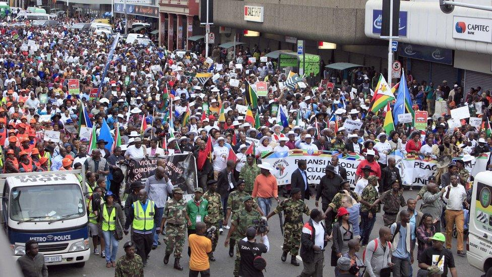 South Africa xenophobia