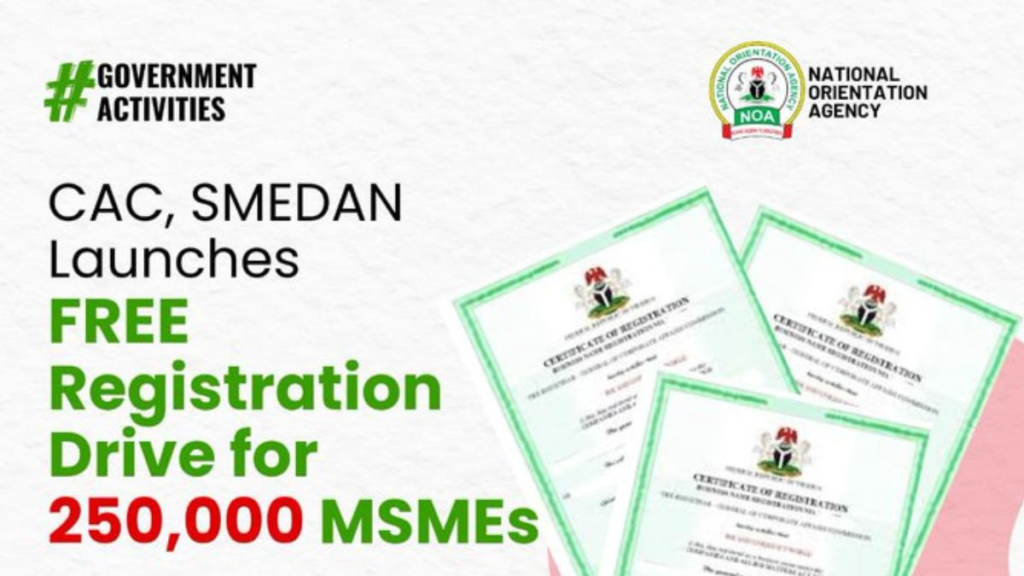 How to apply for free CAC registration