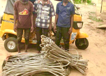 Yobe Police Arrest Three Suspected Power Vandals, Recover Cables, Vehicles