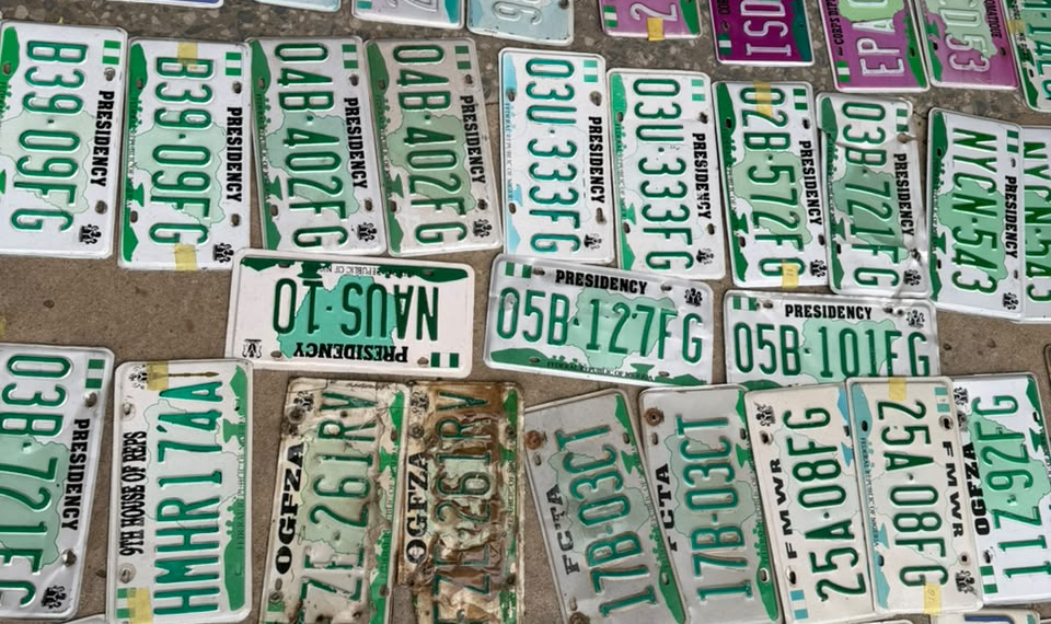 Police Uncover Fake Diplomatic Number Plate Network in Abuja, Recover Over 80 Plates