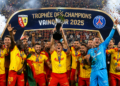 10-Man Lens Beat PSG 1-0 to Win First French Super Cup