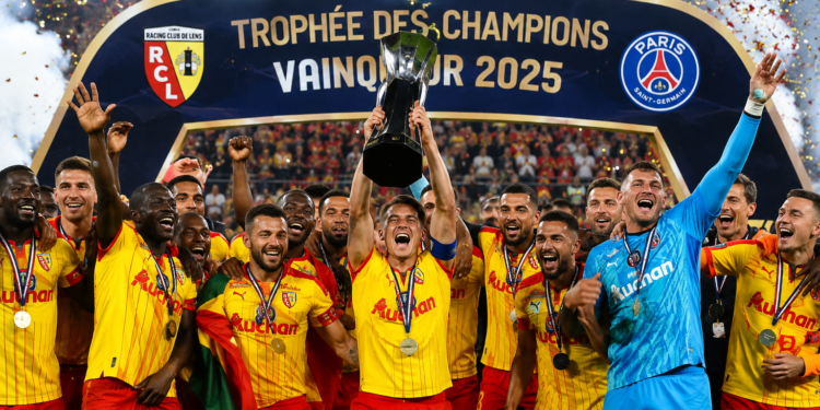 10-Man Lens Beat PSG 1-0 to Win First French Super Cup