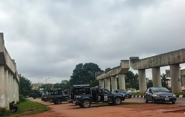 Heavy Security as Military Retirees Protest Pension Adjustment in Abuja