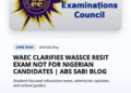 BREAKING: WAEC Releases 2026 WASSCE Results, 61.54% Secure Five Credits Including English and Mathematics