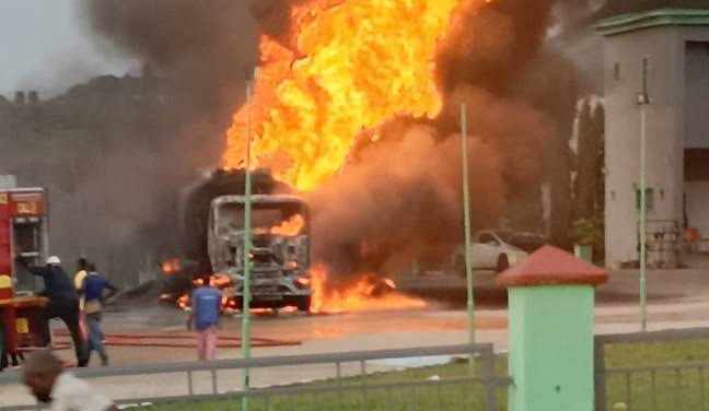 Abuja filling station fire